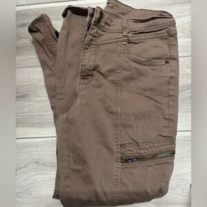 White House Black Market Brown Skinny Cargo  Pants